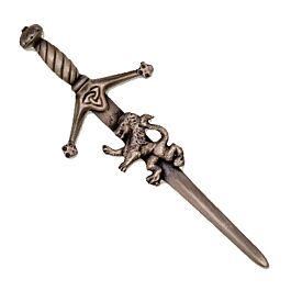 Rampant Lion Sword Kilt Pin